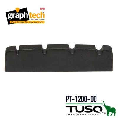 Graph Tech PT-1200-00 Nero Tusq XL Dado per basso scanalato