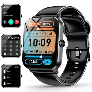 ganopterygon 1.85" SmartWatch, Answer/Make Call, Heart Rate, Pedometer - Zdjęcie 1 z 7