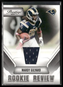 2011 Panini Prestige Rookie Review Jersey Mardy Gilyard #29 Los Angeles Rams - Picture 1 of 4