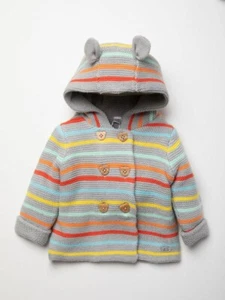 BNWT Baby Unisex Knitted Double Layer Teddy Hooded Cardigan by Rock a Bye Baby🧸