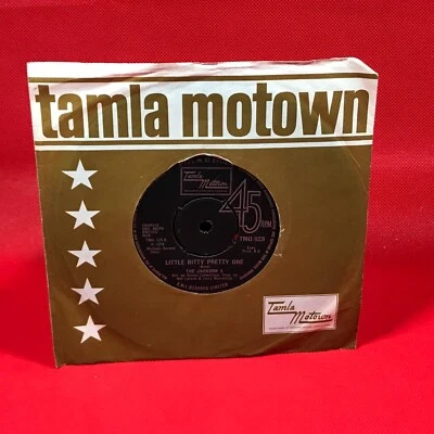 THE JACKSON 5 Little Bitty Pretty One 1972 UK 7" vinyl single 45 Michael record - Image 1 of 4