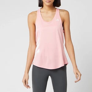 Adidas Run It 3S Women's Size XL Tank Running Top Pink Athletic Shirt #459 - Picture 1 of 6
