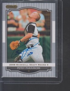 Petey Paramore   2008 Razor Signature Series #86 