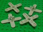 Lego Rotor 4 Blade 5x5 Rounded Ends [2479] Original Light Grey x4