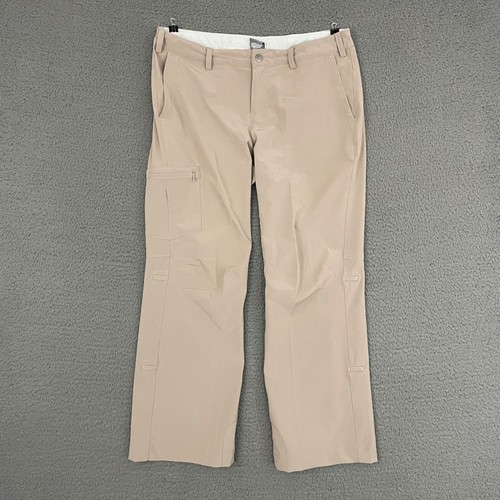 REI Pants Womens Size 12 Petites Beige Straight Leg Hiking Nature