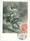 38754  - Algeria - Postal History -  Maximum Card   1957 - Art Painting Horse