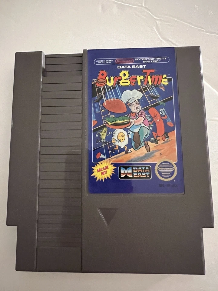 Burgertime Nintendo NES Original Authentic Genuine Game! - Image 1 of 1