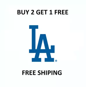 Dodgers MLB Baseball Vinyl Die Cut Car Decal - FREE SHIPPING - Picture 1 of 2