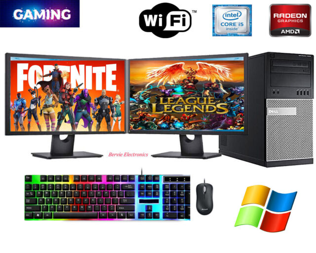 Gaming PC GeForce GTX 745 GT 1030 Desktop Computer Fortnite Roblox  Minecraft SSD