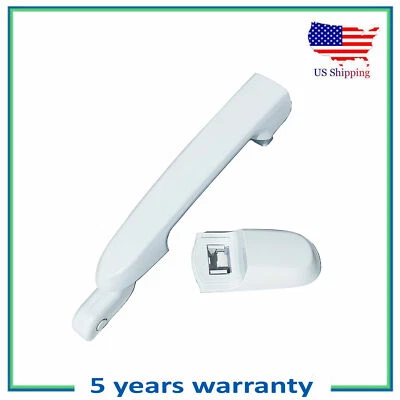 Manija de puerta exterior trasera derecha para Hyundai Accent 2006 2007-2011 NW blanco nórdico Foto 1 de 4