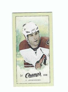 ED JOVANOVSKI 2009-10 Upper Deck Champ's Mini BLUE Back Parallel #372