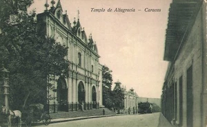 Postal Iglesia Templo de Altagracia Caracas Venezuela - Imagen 1 de 2