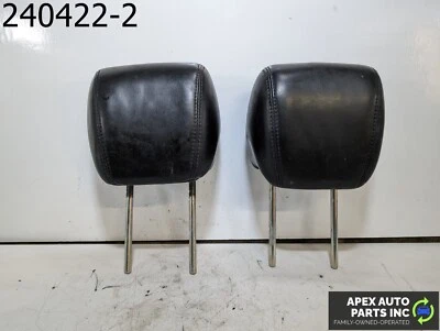 OEM 2008 Saturn Outlook 3,6 L negro cuero reposacabezas par delantero diestro Foto 1 de 4