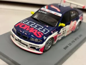 1/43 Spark BMW 320 #30 WTCC 2005 White Blue w/ Box From Japan S0429 Model Car - Picture 1 of 6