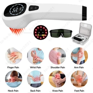 808nm Portable Handheld Cold Laser Red Light Therapy Pain Relief Human/Animals - Picture 1 of 12