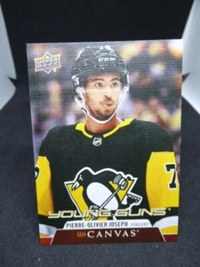 2020-21 Upper Deck S. 1 Young Guns - CANVAS#C101 Pierre-Olivier Joseph - Penquins - Bild 1 von 2