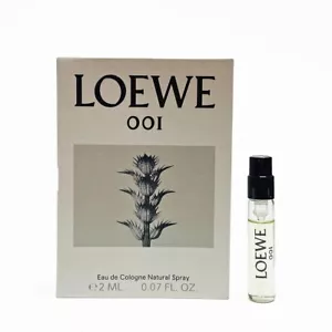 Loewe 001 Eau de Cologne 2ml Mini Vial Spray Citrus Aromatic Fragrance EDC New - Picture 1 of 2
