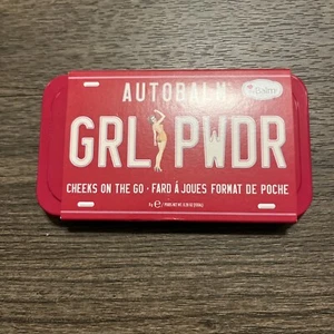 THEBALM Autobalm GRL PWDR Cheeks on the Go Palette BNIB SEALED FULL SIZE+FREE🎁 - Picture 1 of 4