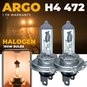 2x H4 472 100/90w Halogen Upgrade Headlight Headlamp Car Bulbs High Low Beam 12v - Picture 1 of 10