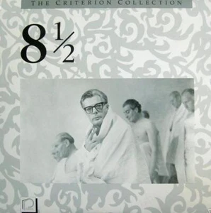 8 1/2 WS Italian w/eng subt [CC1177L] Criterion Ntsc Laserdisc Federico Fellini - Foto 1 di 2