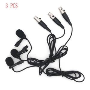 Micrófono condensador cardioide con clip de lavala 3 piezas para Shure mini 4 pines XLR - Imagen 1 de 6