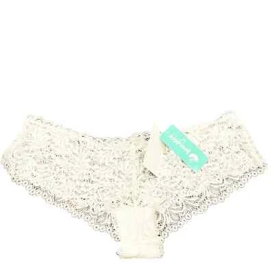 NOVA Calcinha Hipster Feminina Honeydew Creme Íntimo Renda Tamanho XL - Imagem 1 de 4