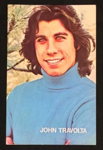 1970's JOHN TRAVOLTA American actor singer Malaysia postcard Used! - Picture 1 of 2