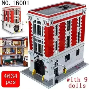 *NEW* UNBRANDED MOC 75827 Ghostbusters Firehouse Headquarters Building Blocks - Picture 1 of 18