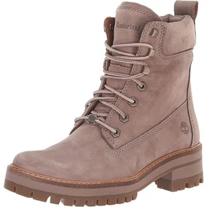 Timberland Courmayeur Lightweight Valley 6" Boot Taupe Nubuck Womens Size 9 NWOT - Picture 1 of 11