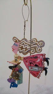 Karen Rossi Fanciful Flights I Love Schuhe Ornament - Bild 1 von 3