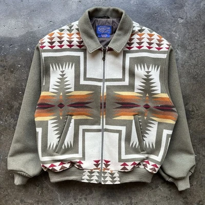 Pendleton High Grade Western Wear Chief Joseph Pattern 2XL Earth Tones Vintage - Image 1 of 4