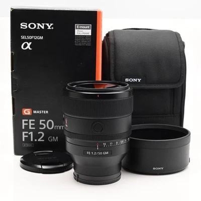 Lente Sony 50 mm f1,2 FE GM montaje E SEL50F12GM #220 Foto 1 de 4