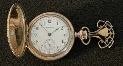 Impresionante estuche vintage Waltham 0s 15j grado 115 J Boss 14k 25 años Hunter A917 Foto 1 de 4