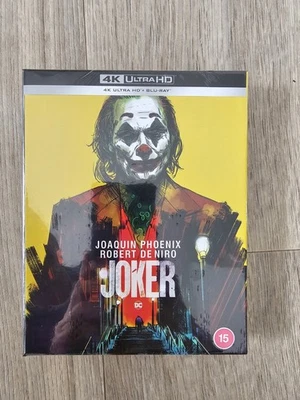 JOKER - 4K ULTRA HD and BLU RAY - COLLECTORS EDITION STEELBOOK BOX SET - NEW - Image 1 of 3