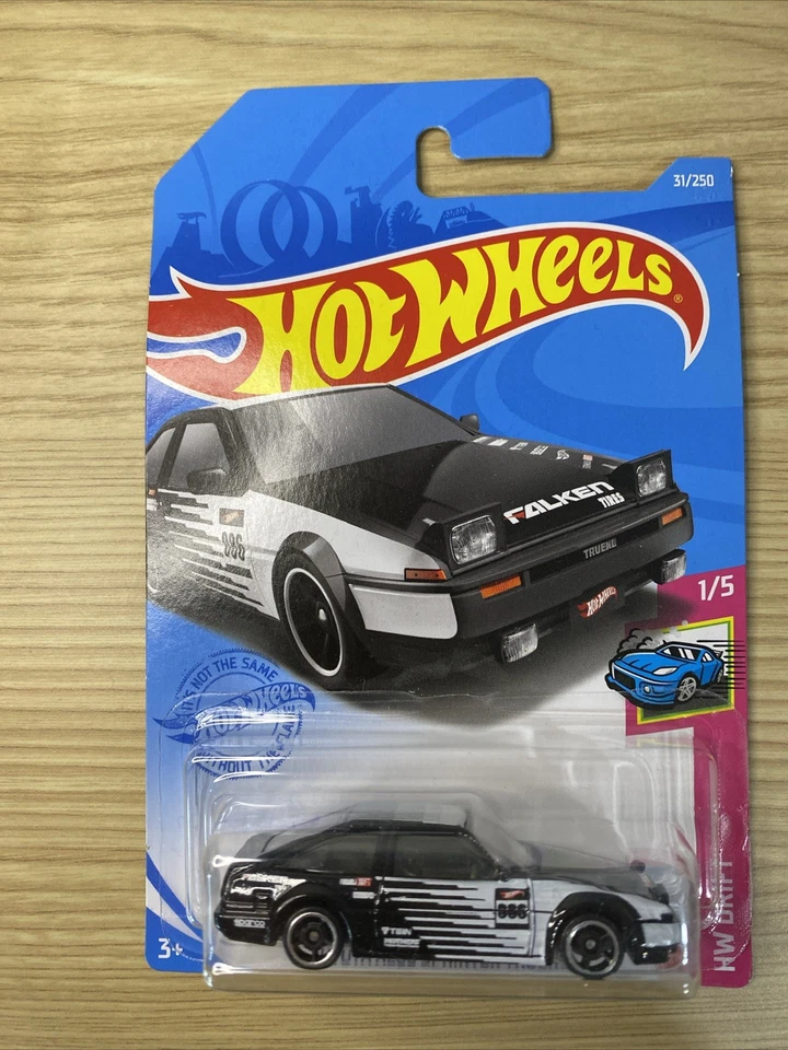Nuevo Hot Wheels 1/5 31/250 HW Drift Toyota AE86 Sprinter Trueno Foto 1 de 4