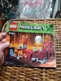 LEGO Minecraft The Nether Fortress (set number 21122), Manual Book