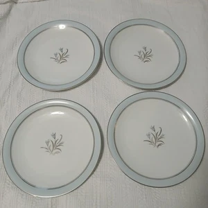 Noritake “Bluebell” Dinner Plates #5558 Fine China Japan Set Of 4 - Picture 1 of 7