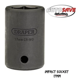 Draper - Enchufe de impacto HI-TORQ®, 1/2" cuadrado Dr., 17mm - Imagen 1 de 1