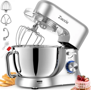 Impastatrice Planetaria, 1000W Robot Da Cucina Multifunzione, 5L 8 Velocità Imp - Foto 1 di 12