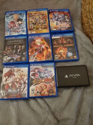 Vita Lot, Street Fighter X Tekken, UMVC3, Jstars, BlazBlue, Virtual On, etc - Image 1 of 4