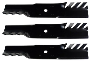 (3) USA Mower Blades® for Husqvarna® 539101496 Jacobsen® 390666 32" 48" Deck - Picture 1 of 7
