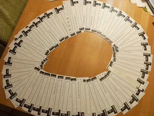 50 Stück Beschriftungsaufkleber für Maxell VHS-Videokassetten / unbenutzt - Bild 1 von 1