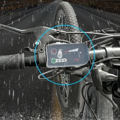 Transparent Silicone Dust Cover for Electric Bicycle Speed Control Instrument - Image 1 of 4