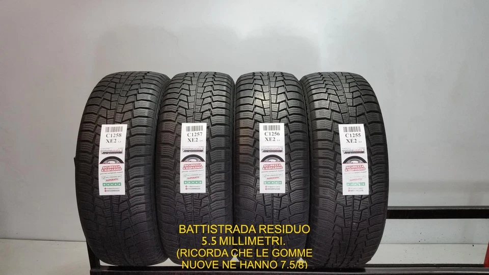 Gebrauchte Thermoreifen 215/60R17 96H GISLAVED EURO FROST 6 Reifen C01258 - Bild 1 von 1