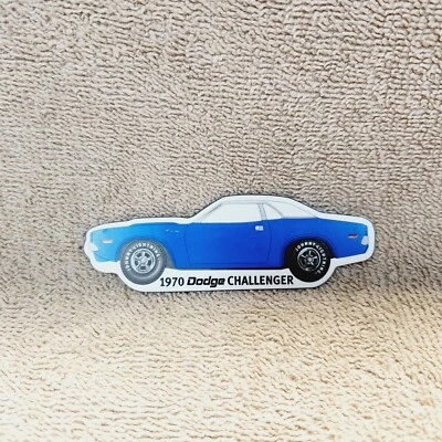 Johnny Lightning Magnet.  1970 Dodge Challenger. 3.5 Inches Long. Used. - Image 1 of 3