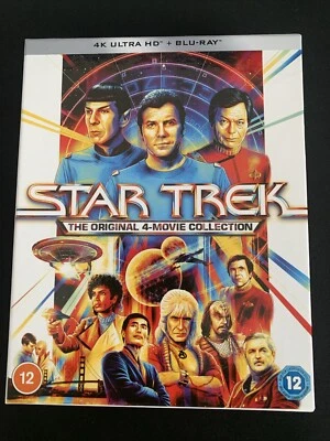 Star Trek: The Original 4-Movie Collection [12] 4K UHD Box Set - Image 1 of 4