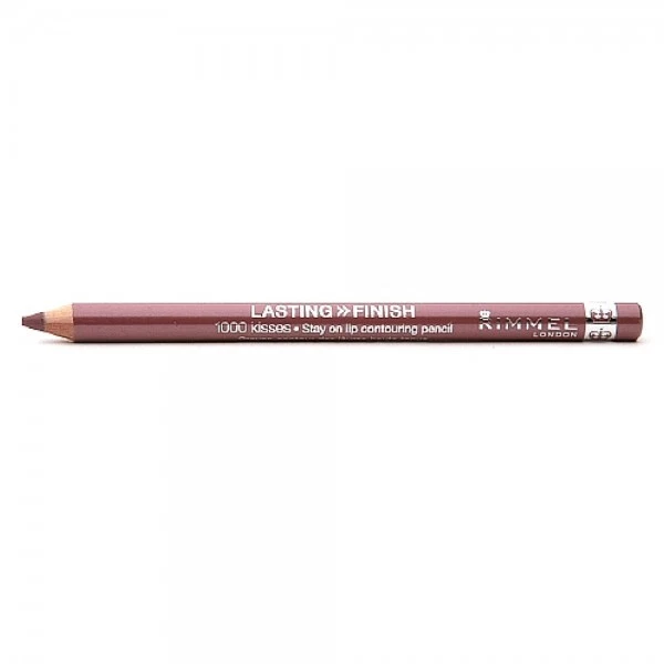 RIMMEL LASTING FINISH 1000 KISSES STAY ON LIP LINER PENCIL MAUVE SHIMMER NWOB - Image 1 of 1