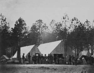 Commissary Department, Head-Quarters, Army of the Potomac Timothy H O'Sullivan - Picture 1 of 3