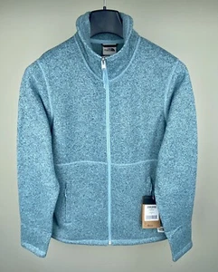 The North Face Women's Crescent FZ Fleece Jacket / Blue / Medium
