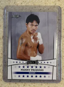 MANNY PACQUIAO 👑HOF-GOAT!!!  (8) DIVISION WORLD CHAMPION !!! LEAF “STARS” - Picture 1 of 2